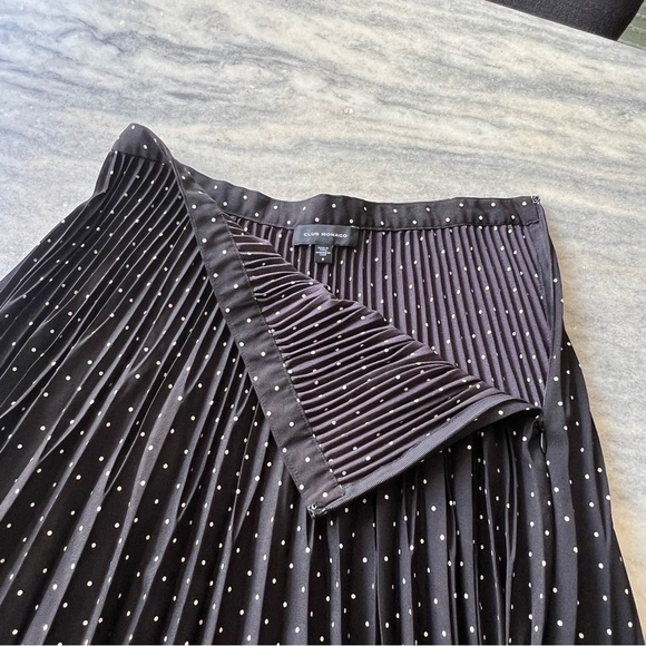 Club Monaco Black and White A-Line Skirt - Picture 4 of 7